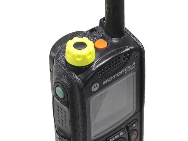 Motorola 5 x Volumen Knopf MTP850 neongelb PMBN4130A